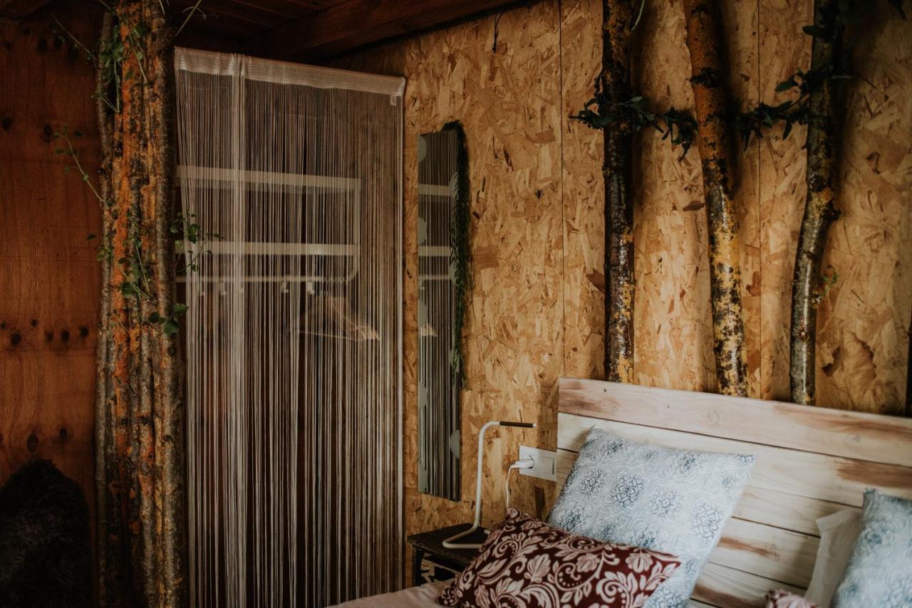 Durmiendo Entre Arboles, Bonita Cabana En La Rioja Anguciana Ngoại thất bức ảnh